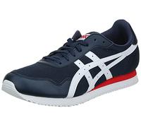ASICS Herren Tiger Runner Sneaker, Navy, 38 EU