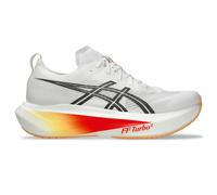 Asics Herrenlaufschuhe Megablast, White/Orange Glow - weiß / 42