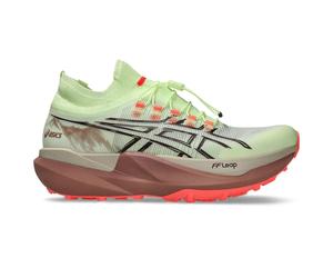 Asics Herrenlaufschuhe Metafuji Trail 2, Illuminate Yellow/Dark Aubergine - hellgrün / 42,5