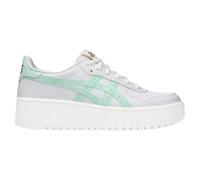 Sneaker ASICS SPORTSTYLE "JAPAN S PF", Gr. 39,5, weiß, mint tint, Synthetik, Leder, sportlich, Schuhe (94774606-39,5) weiß, mint tint