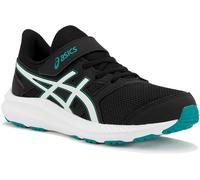 ASICS Jolt 4 Kinder Laufschuhe schwarz/türkis - 28.5