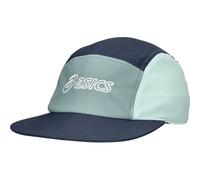 ASICS Kinder Mütze 5 PANEL CAP (3013B004) ONE SIZE MIDNIGHT/LICHEN ROCK/MONUMENT BLUE