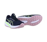 Asics Laufschuhe Gel Cumulus 28 (Dämpfung) dunkelblau/lime Damen, Größe Euro (US) 40 (8,5)