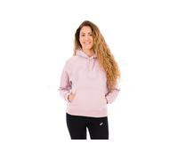 Damen Tennissweatshirt Asics Logo Fleece Pullover - morganite - Rosa (S)