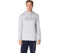 ASICS Logo Oth Hoody Herren-Hellgrau in hellgrau, Größe: L