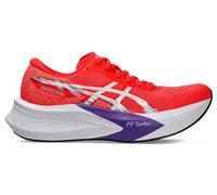 asics magic speed 4 laufschuhe rot violett damen 41.1/2