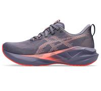 ASICS Novablast 5 Greyish Purple / Coral Reef female size 40.5