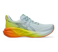 asics novablast 5 sunny sizzle laufschuhe blau gelb orange fur herren 41.1/2