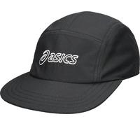 Asics Damen/Herren/Unisex Running 5 Panel Cap S schwarz