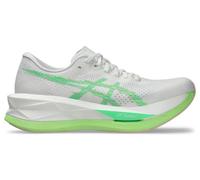 asics sonicblast laufschuhe weis grun damen 38