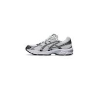 Asics SportStyle Sneaker mit Veloursleder und Mesh GEL-1130, weiss/silber, Gr. 45EU