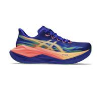 Asics Superblast 3 - neutrale Laufschuhe - Unisex Blue/Orange 9,5 US