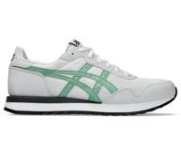 Sneaker ASICS SPORTSTYLE "TIGER RUNNER II", Gr. 45, weiß, schwarz mint, Synthetik, Leder, sportlich, Schuhe (83500242-45) weiß, schwarz mint
