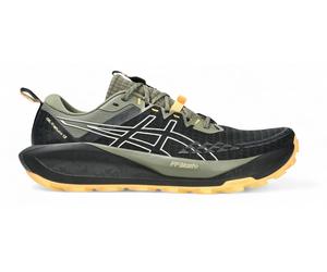 Asics Trail-Laufschuhe Gel Trabuco 13 schwarz/cream/grün Herren, Größe Euro (US) 46 (11,5)