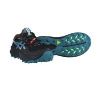 Asics Trail-Laufschuhe Gel Trabuco 14 GTX (wasserdicht) schwarz/blau Herren, Größe Euro (US) 46 (11,5)