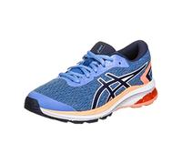 Asics Unisex Kinder GT-1000 9 GS Laufschuhe, Mehrfarbig (Blue Coast/Peacoat), 40 EU