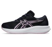 Laufschuh ASICS "PATRIOT 14 GS", Kinder, Gr. 37,5, blau (midnight, hazy lila), Synthetik, Schuhe Laufschuh, für Kinder & Jugendliche (96327719-37,5) midnight, hazy lila