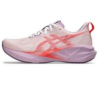 ASICS Women's NOVABLAST 5 Running Shoes, White/Coral Reef, 44.5 EU