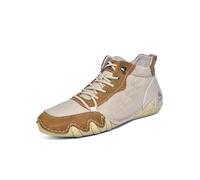 Asifn Herren Freizeitstiefel Leder Outdoor-Wanderschuhe Rutschfeste Leichte Bequeme Kurze Stiefel Zum Autofahren Khaki 40 EU