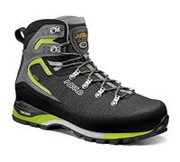 ASOLO Corax GV Mm Nero/Green Lime, Wanderstiefel für Herren, Schwarz/Grün/Limettengrün, 44.5 EU