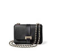 Aspinal of London Lottie-Tasche in schwarzem Kieselstein Black Leather