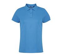 Asquith & Fox - Unifarbenes Poloshirt - Damen (Saphir) L