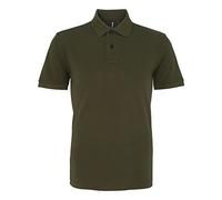 Asquith & Fox Herren Asquith and Fox Men's Polo Poloshirt, Grün (Olive 000), Medium