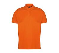 Asquith & Fox Herren Asquith and Fox Men's Polo Poloshirt, Orange (Neon Orange 000), X-Large