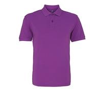 Asquith & Fox Herren Asquith and Fox Men's Polo Poloshirt, Violett (Orchid 000), XX-Large (Herstellergröße: 2XL)