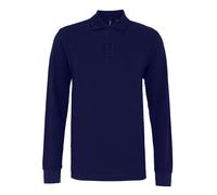 Asquith & Fox Herren Classic Fit Langarm-Poloshirt (Marine) XL