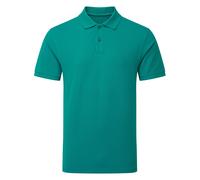 Asquith & Fox Herren Polo-Shirt, Kurzarm (Jadegrün) M