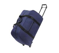AsrMyjcx Wheeled -Duffel -Beutel -Koffer Erwachsener tragbares Multifunktions -Reisetasche Gepäck für Reisebereiche für Reisebereiche, Blau