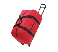 AsrMyjcx Wheeled -Duffel -Beutel -Koffer Erwachsener tragbares Multifunktions -Reisetasche Gepäck für Reisebereiche für Reisebereiche, Rot