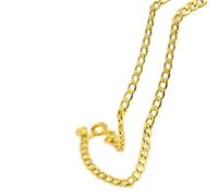 ASS 333 Gold Damen Herren Panzer Kette Panzerkette Collier 50cm 2mm