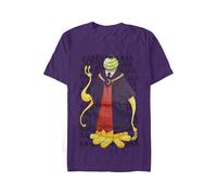 Assassination Classroom - Koro Sensei Laughing Purple - T-Shirt - Lila - XL - 100% Baumwolle,Jersey Lila XL