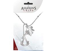Assassins Creed Dog-Tag Kette mit 2 Anhängern Metall Silber
