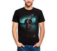 Assassin's Creed Herren T-Shirt Eivor Valhalla Baumwolle schwarz - S