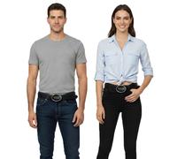 Assassin's Creed IV Gürtel mit Logo-Schnalle Freizeit-Gürtel Fan-Artikel 116.5cm BT040403ASC Schwarz L