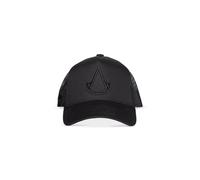Difuzed Trucker Cap Assassin's Creed Logo – Unisex, schwarz, 50% Baumwolle/50% Polyester