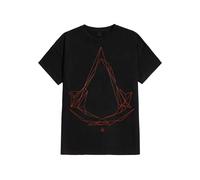 Assassins Creed - Red Crest - T-Shirt - Schwarz - S - 100% Baumwolle,Jersey Schwarz S