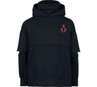 Assassin's Creed Shadows Shinobi Novelty - Oversize Kapuzenpullover schwarz in XXL