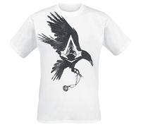 Assassin's Creed Syndicate T-shirt -L- Krähe, wei