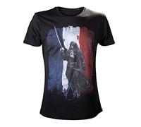 Assassin's Creed Unity Tricolore T-Shirt (grau), Black, S
