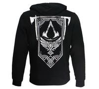Assassin's Creed Valhalla Crest Banner Hoodie Weste M Schwarz