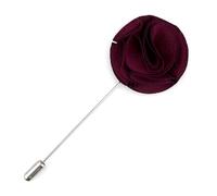 Assorted Fashion Herren Revers Blumen handgemachte Boutonniere Stick Pin Hochzeit neu (Red03)