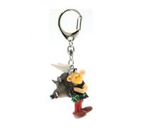 Plastoy Schlüsselanhänger Asterix mit Wildschwein – Kunststoff, 12 cm
