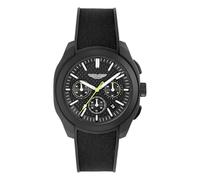 Aston Martin Herren Chronograph Thrill CRT MTRC1S601 Quarz Silikon Schwarz Einheitsgröße