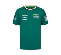 Aston Martin F1 2024 Fernando Alonso Team Tshirt für Kinder - Grün - Größe: 140