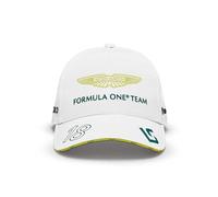 Aston Martin F1 Lance Stroll Kappe 2024 - Unisex - Weiß - Einheitsgröße