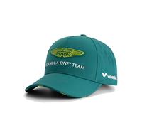 Aston Martin F1 Team Cap 2025 mit AMR25 Details in grün